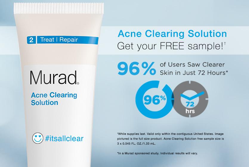 free sample of murad