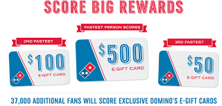 dominos gift card 37000