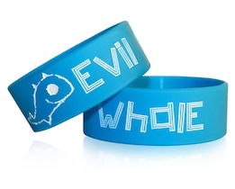 Evil Whale Wristband