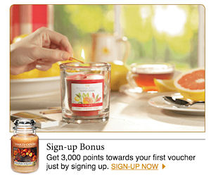 Free $5 Yankee Candle Voucher