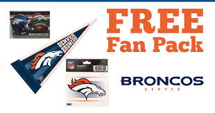 denver broncos fan pack