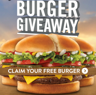 jack in the box free burger