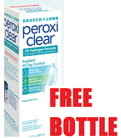 free bottle of peroxi clear