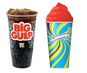 big gulp medium slurpee