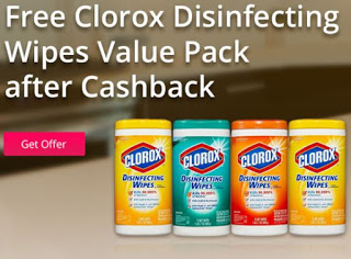 clorox wipes topcashback