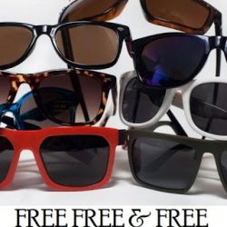 free pair of sunglasses