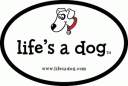 Lifes a Dog Bumper Sticker