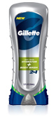 Gillette 2 in 1 Body Wash