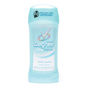 Free Sample of Degree Ultra clear for Women 