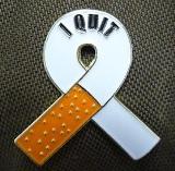 I Quit Smoking Pin