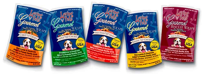 gourmet wraps for dogs