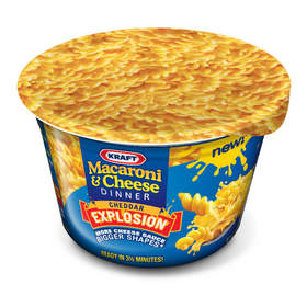 Macaroni and Cheese Cheddar Explosion