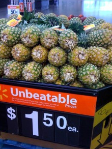 Pineapple Sale