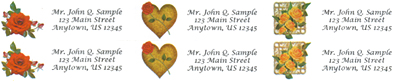 Rose-Address-Labels