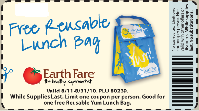 free reusable lunch bag