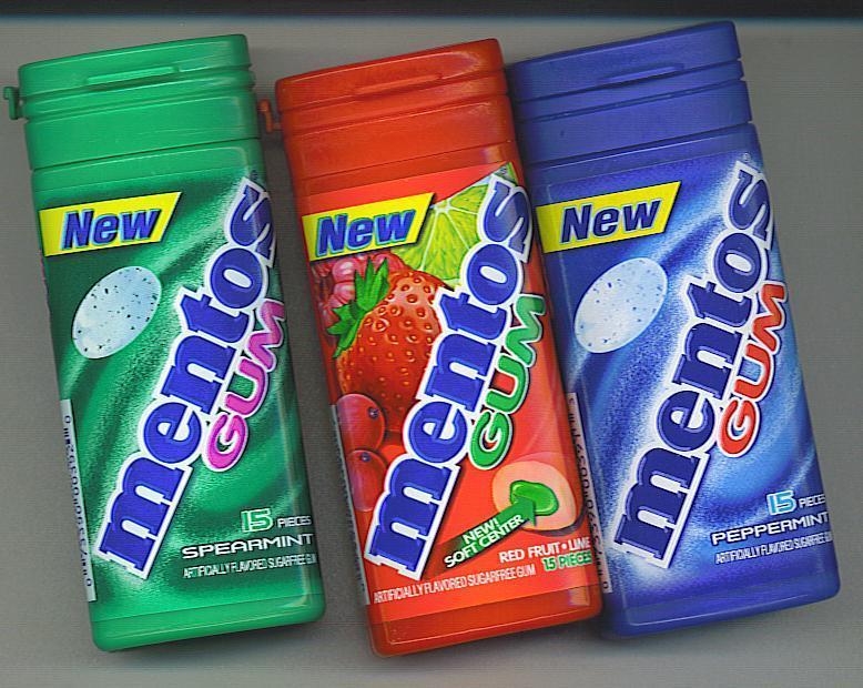 mentos gum