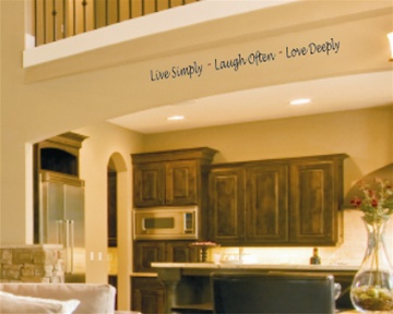 Love Simply laugh often love deeply