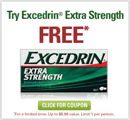 excedrin coupon