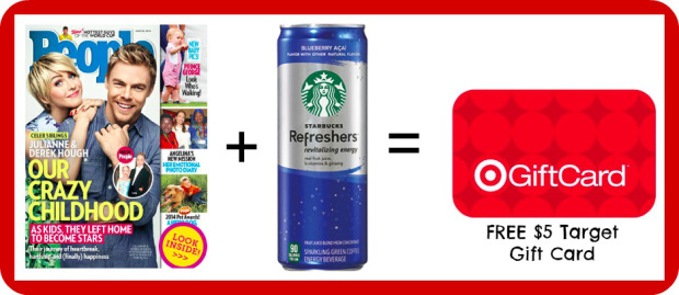 Free People Magazine and Starbucks Refresher at Target