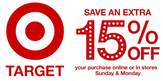 15% off Target Cyber Monday Sale