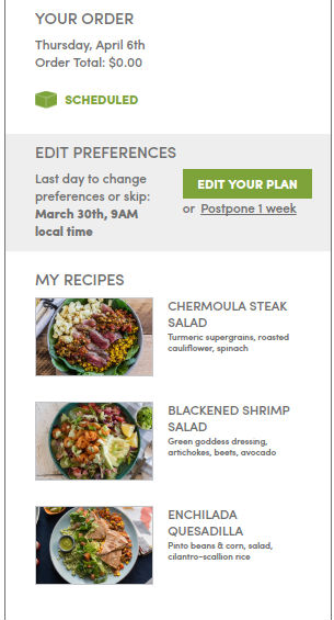 Free Week of Green Chef