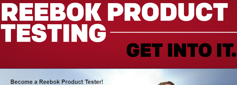 Reebok Product Testing SAVE 30%