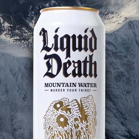 Free Can of Liquid Death Mountain Water